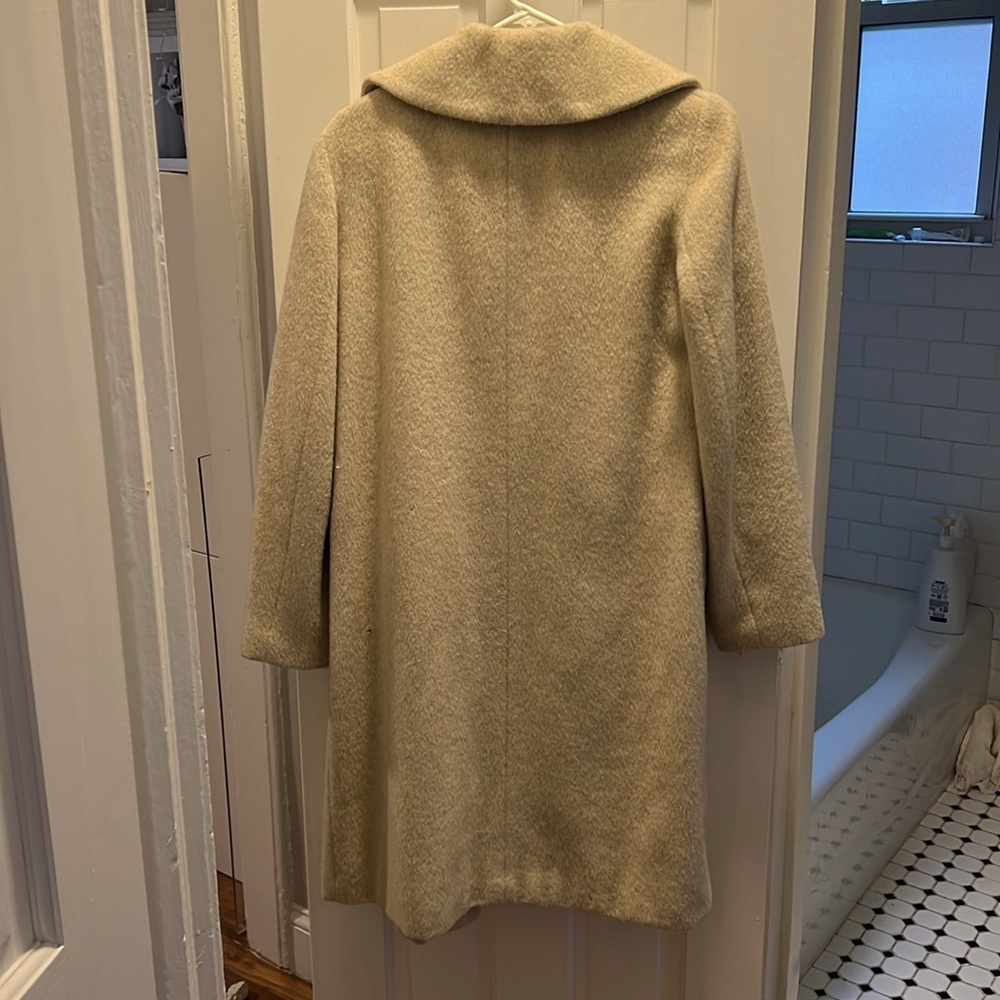 Grey wool Rena Rowan coat - Picture 2 of 5